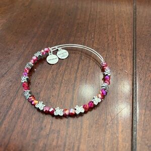 Alex and Ani Red Beaded Bracelet